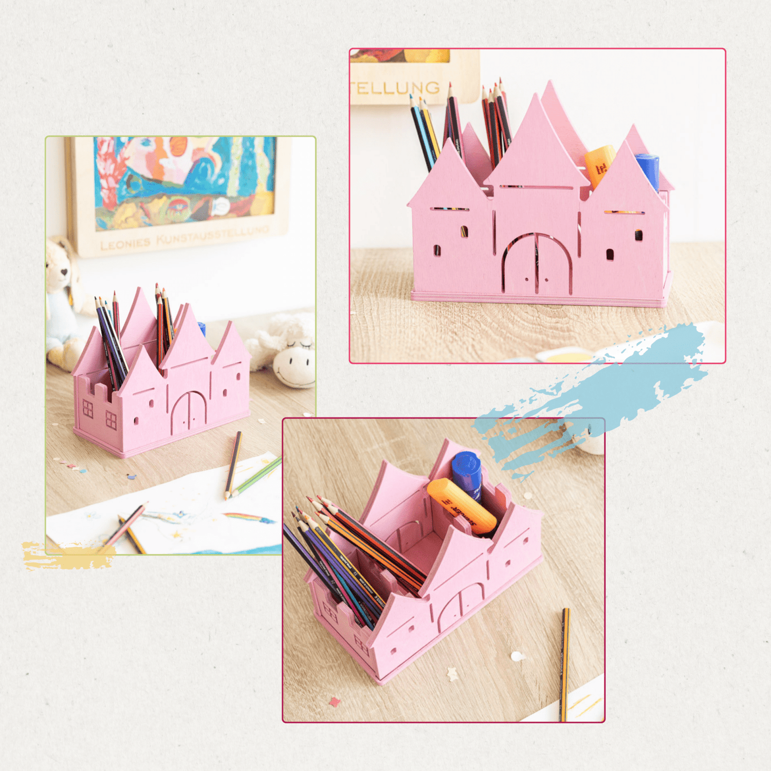 Stifteköcher Burg &amp; Schloss - INEXTERIOR